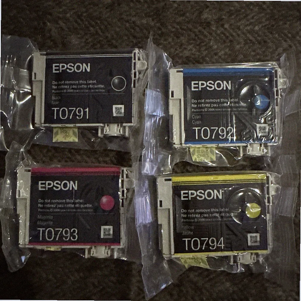 Epson 79 Owl Series T0791, T0792, T0793, T0794 Ink Cartridge Factory Sealed