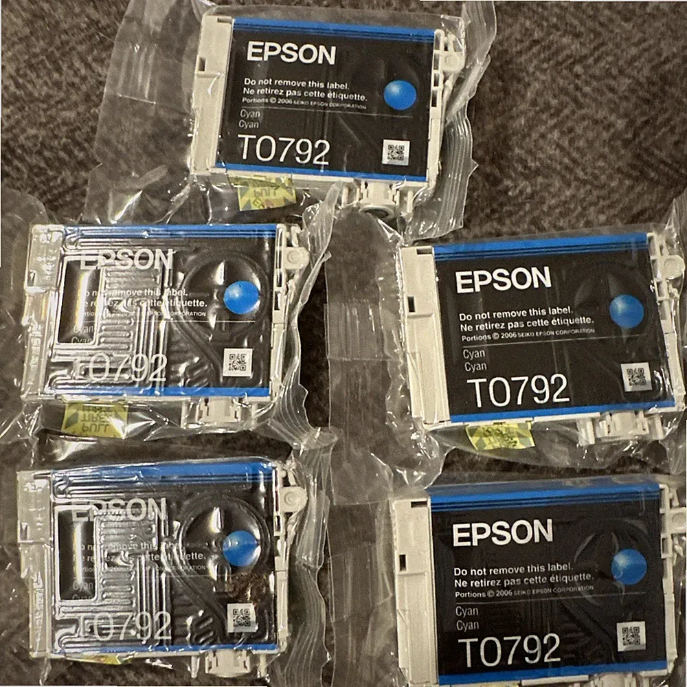Epson 79 Owl Series T0792, Ink Cartridge Factory Sealed x 5