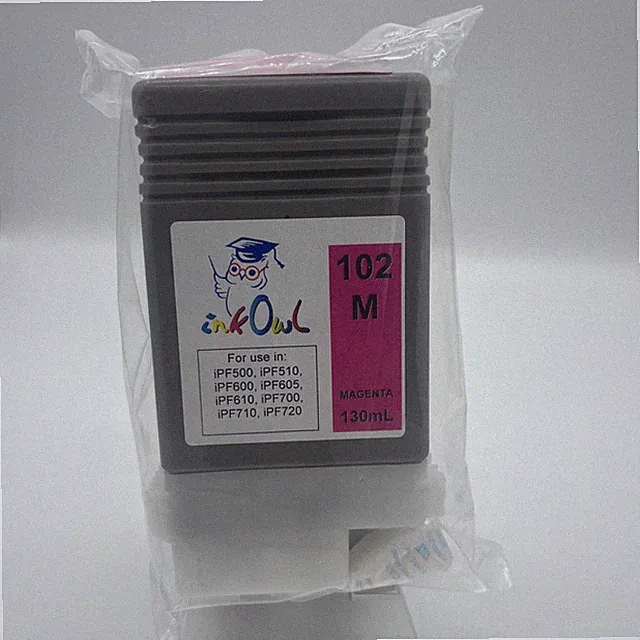 InkOwl 130ml Compatible Cartridge for CANON PFI-102M MAGENTA