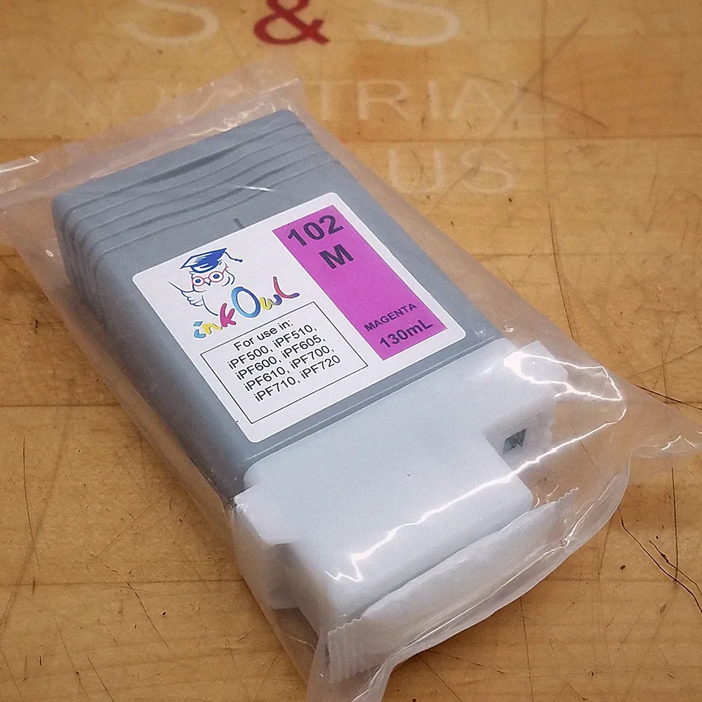 InkOwl JCA-102M Magenta Ink Tank. 130ml - NEW